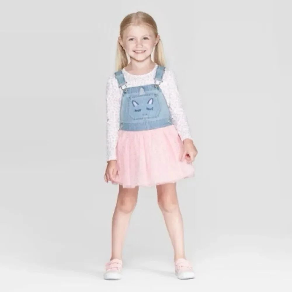 Oshkosh Unicorn Skirtall Sz 4T- Toddler Girl
